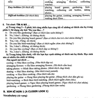 Hướng Dẫn Học Và Làm Bài Tiếng Anh 7 (Tập 1 +2) ( Tái Bản )