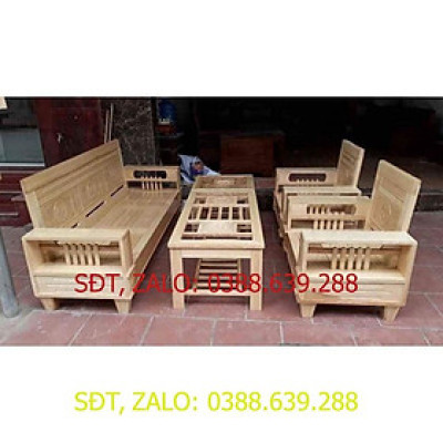 Bộ Ghế Uống Nước Tiếp Khách Làm Bằng Gỗ Tự Nhiên