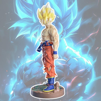 Mô Hình Songoku Siêu Ngầu 42Cm Mô hình Dragon Ball Cao Cấp, Figure Mô Hình Anmie 7 Viên Ngọc Rồng Songoku
