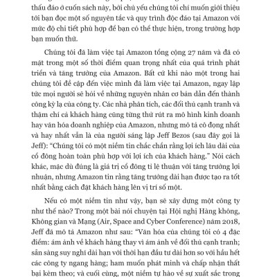 Sách - Cách Quản Trị Của Amazon