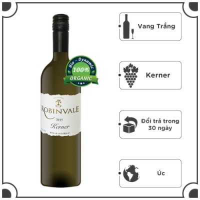 Rượu vang trắng Robinvale Kerner 2015 750ml 13% Alc
