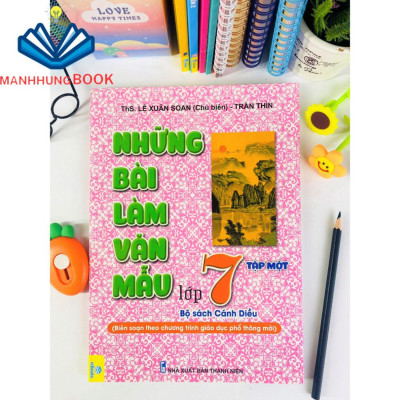 Sách - Những Bài Làm Văn Mẫu Lớp 7 - Tập 1 - Biên soạn theo chương trình GDPT mới - Cánh Diều.