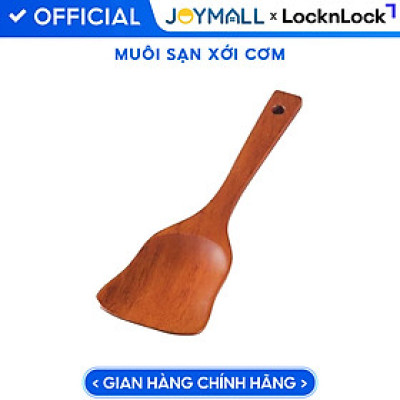 Muôi sạn xới cơm bằng gỗ Rose Wood LocknLock F00085, Hàng chính hãng, gọn nhẹ, đầu vuông - JoyMall
