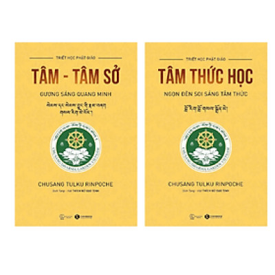 Combo 2 cuốn Tâm Thức Học và Tâm - Tâm Sở