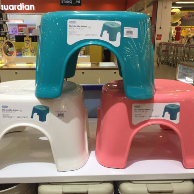 Ghế Nhà Tắm Notoro Inochi Nhựa Cao Cấp Chắc Chắn, Có Đệm Cao Su Chống Trơn Trượt , Chiều Cao Phù Hợp Cho Mẹ Và Bé Hàng Xuất Nhật - Chính Hãng ( Tặng kèm khăn kau Pakasa)