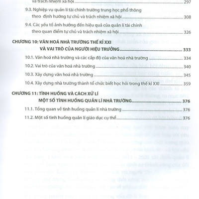 Quản Lí Và Lãnh Đạo Nhà Trường