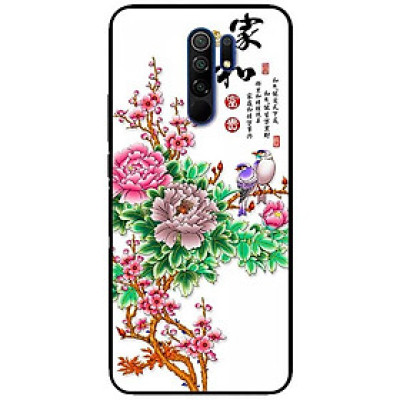 Ốp lưng dành cho Xiaomi Redmi 9 mẫu Hoa Mẫu Đơn