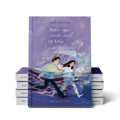 Sách - Bước Qua Nước Mắt, Tự Khắc Trưởng Thành - Tặng Kèm Chữ Ký Tác Giả + Postcard