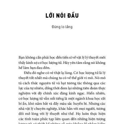 Điều Gì Đó Ẩn Sâu - Thế Giới Lượng Tử Và Không-Thời Gian Đột Sinh