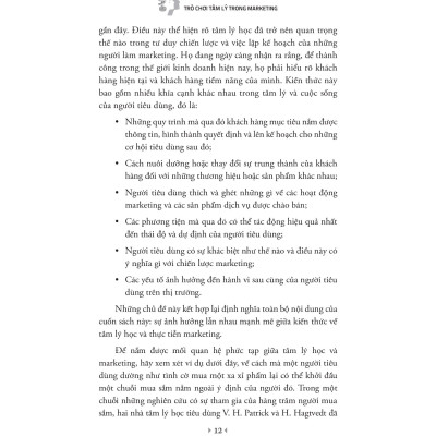 Sách - Trò Chơi Tâm Lý Trong Marketing