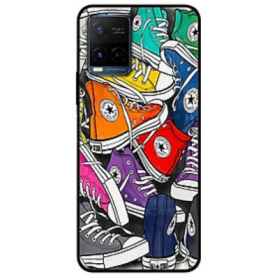 Ốp lưng dành cho Vivo Y21 - Vivo Y21s mẫu Giày Đủ Sắc