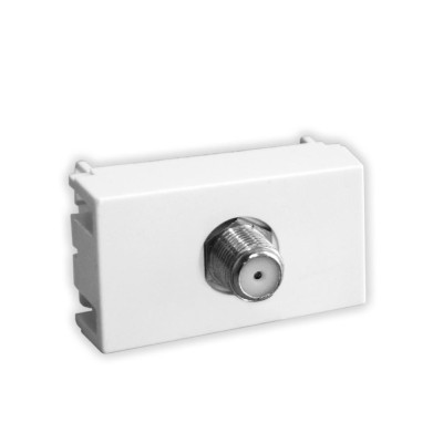 Set 3 Ổ cắm cáp tivi âm tường Điện Quang DQHome ĐQ IW1 TVO W (màu trắng)