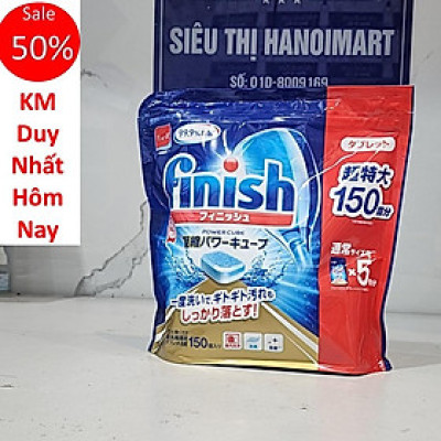 Viên Rửa Bát Nhập Khẩu Finish 150 viên ( NK Nhật )