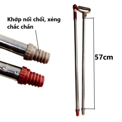 Bộ chổi kèm xẻng hốt rác thông minh nhựa VIỆT NHẬT - Tự động đóng mở, treo tường, xếp gọn - Chính hãng Việt Nhật