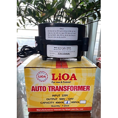 Biến áp đổi nguồn LIOA 220V sang 100V 110V 120V (200VA, 400VA, 600VA, 1000VA, 1200VA, 1500VA, 2000VA)