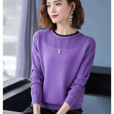 Áo len nữ trung niên cho mẹ cho bà kiểu dáng nhẹ nhàng, nhã nhặn Al18