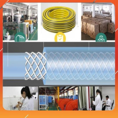 ️Evoucher Bộ dây vòi xịt nước rửa xe, tưới cây , tăng áp 3 lần, loại 3m, 5m 206701-1Sđầu đồng, cút+  túi đựng bút