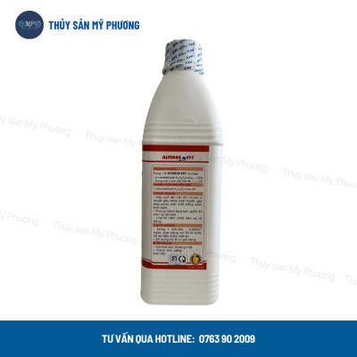 Bkc sát khuẩn ao diệt nấm ghẻ đốm trắng đỏ thối vây đuôi tuột nhớt gan thận mủ Altimox Eff tôm thẻ cá lươn ếch ốc baba