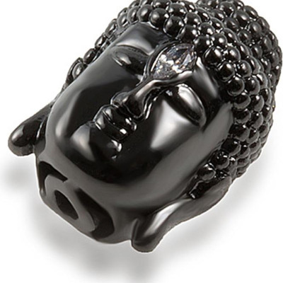 Combo 5 cái charm hợp kim đầu phật xỏ ngang - Ngọc Quý Gemstones