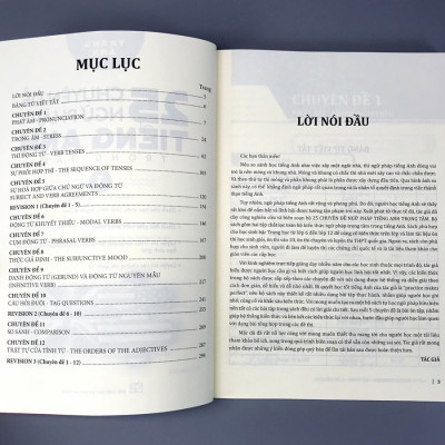 Sách - 25 Chuyên Đề Ngữ Pháp Tiếng Anh Trọng Tâm (Tập 1) - 2H Books