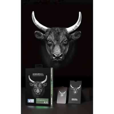 Kính cường lực chống chói chống vân tay MIPOW KINGBULL 2.5D HD Anti-Glare Premium cao cấp cho iPhone 15 ProMax | 15 Pro | 15 Plus | 15 Hàng chính hãng