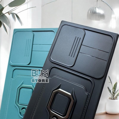 Ốp Lưng Cho Samsung Galaxy S25 Ultra / S24 Ultra / S23 Ultra / S22 Ultra  4 In 1 Có Ngăn Để Thẻ , Kèm Dây Đeo Dài