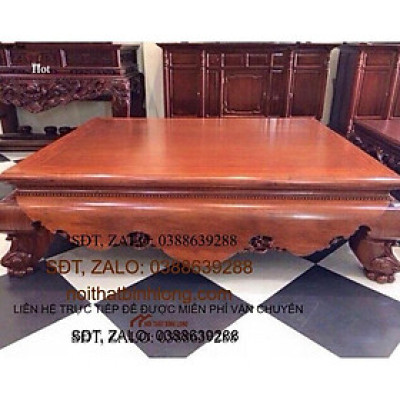 sập nằm gỗ gụ 1m8 x 2m2