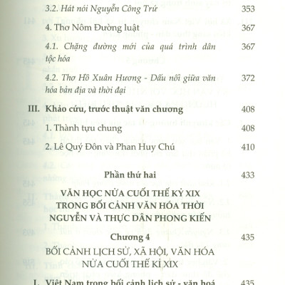 Văn Học Việt Nam Thế Kỷ XVIII - XIX Trong Bối Cảnh Văn Hoá Thời Lê Mạt - Nguyễn  - Viện Hàn lâm Khoa học Xã hội Việt Nam -  Viện Văn học; Vũ Thanh chủ biên 