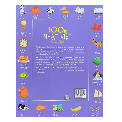 Sách - 100 Từ Nhật - Việt Đầu Tiên - NXB Phụ Nữ