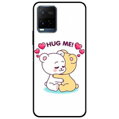 Ốp lưng dành cho Vivo Y21 - Vivo Y21s mẫu Gấu Hug