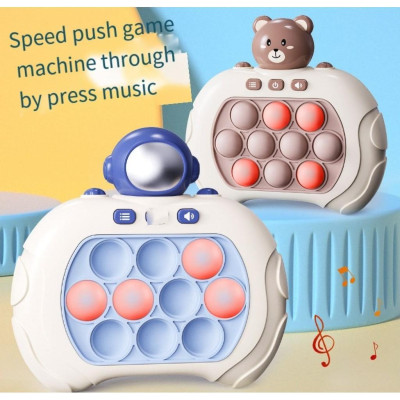 Máy Chơi Game Pop it Cầm Tay Điện Tử Nhấn Bong Bóng Vui Nhộn - Máy chơi game vật lý Chống Căng Thẳng Cho Trẻ Em Giảm Stress Đồ Chơi Toy Xả Stress