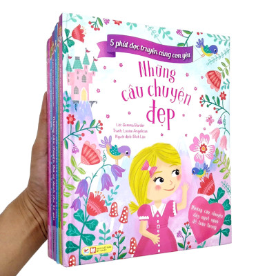Combo Sách 5 Phút Đọc Truyện Cùng Con Yêu: Những Câu Chuyện Thú Vị Dành Cho Bé Gái+ Những Câu Chuyện Thú Vị Dành Cho Bé Trai+ Những Câu Chuyện Đẹp+ Câu Chuyện Về Những Nhà Thám Hiểm+ Câu Chuyện Về Những Chú Khủng Long+ Câu Chuyện Về Những Nàng Công Chúa