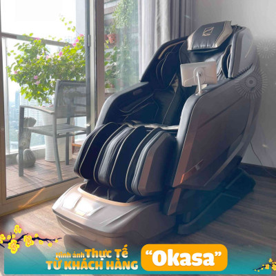 GHẾ MASSAGE OKASA PREMIUM X1 ( Hàng trưng bày)