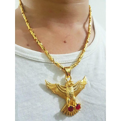 Dây Chuyền Mặt Đại Bàng Mạ Vàng 24k MD78