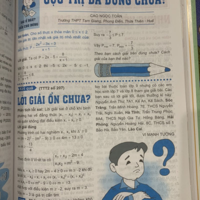 Tổng tập Toán tuổi thơ Năm 2020 Trung học cơ sở