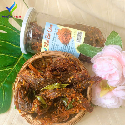 Khô Trâu Đập Lá Chanh 250g VietTin Mart