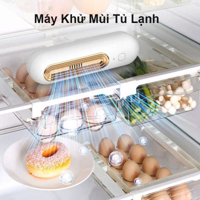 Máy Ozone Ion 2in1 Khử Mùi Tủ Lạnh Thông Minh | Tiệt Trùng, Kháng Khuẩn Hàng Cao Cấp, ĐÈN TRANG TRÍ , ĐỒNG HỒ TREO TƯỜNG