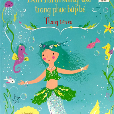 Bộ Sticker Dolly Dressing - Dán Hình Sáng Tạo Trang Phục Búp Bê - Bộ 1 (Bộ 4 Tập)