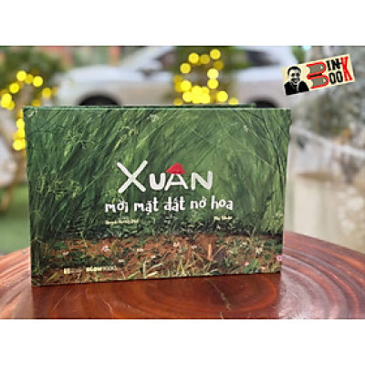  (Bìa cứng – In màu) XUÂN MỜI MẶT ĐẤT NỞ HOA - Mía Studio – Quỳnh Hương (Hũ) – Slowbooks