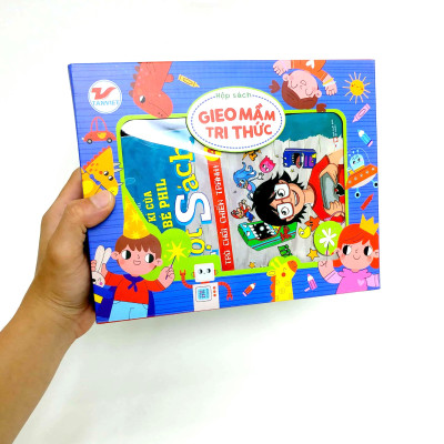Box Set Gieo Mầm Tri Thức 4: Nhật Kí Chú Bé Phil Mọt Sách (Bộ 5 Cuốn)