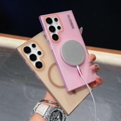 Ốp Lưng Ch Samsung Galaxy S25 Ultra / S24 Ultra / S23 Ultra / S22 Ultra / S21 Ultra Syndee Nhựa Cứng Mờ Siêu Mỏng Có Từ Tính