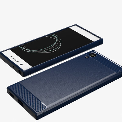 Ốp lưng chống sốc dành cho Sony Xperia XA1 Plus Silicon hàng chính hãng Rugged Shield cao cấp - Hàng Nhập Khẩu