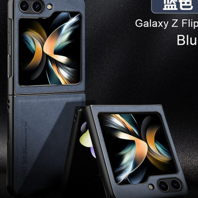 Ốp lưng da cho Samsung Galaxy Z Flip 7 / Z Flip 6 (Flip6) hiệu X-Level cao cấp - Hàng chính hãng