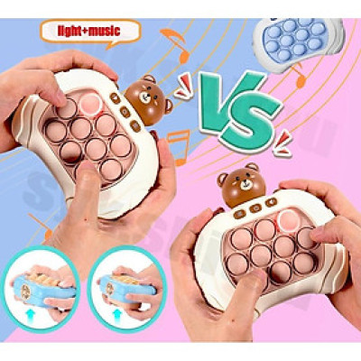 Máy Chơi Game Pop it Cầm Tay Điện Tử Nhấn Bong Bóng Vui Nhộn - Máy chơi game vật lý Chống Căng Thẳng Cho Trẻ Em Giảm Stress Đồ Chơi Toy Xả Stress