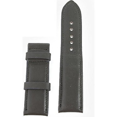 Dây đồng hồ nam nữ Huy Hoàng da bò size lớn màu xám HT8138