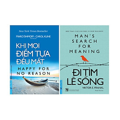 Combo 2 Cuốn Sách: Khi Mọi Điểm Tựa Đều Mất + Đi Tìm Lẽ Sống
