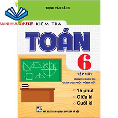 SÁCH - Đề kiểm tra Toán 6/1