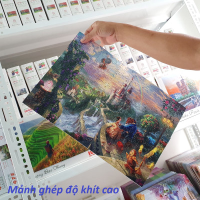 Bộ tranh xếp hình jigsaw puzzle cao cấp 330 mảnh – Chúa Sơn Lâm