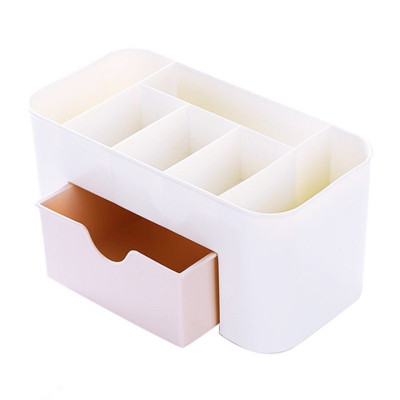 Hộp nhựa nhiều ngăn có ngăn kéo đựng mỹ phẩm, phụ kiện, trang sức