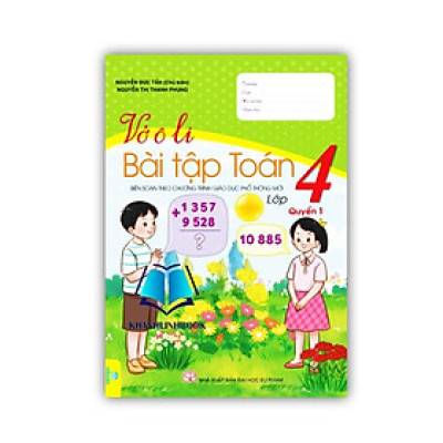 Sách - Vở Ô Li Bài Tập Toán 4 - tập 1 (Biên Soạn theo CT GDPT mới)